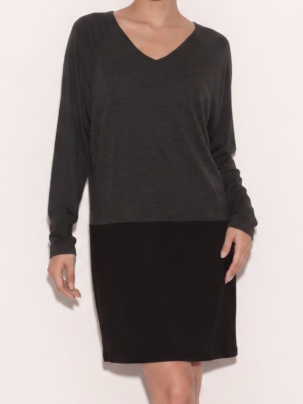 Vince Black Long Sleeve Dress